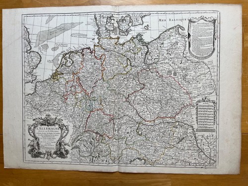 Allemagne dressee sur les - sur,