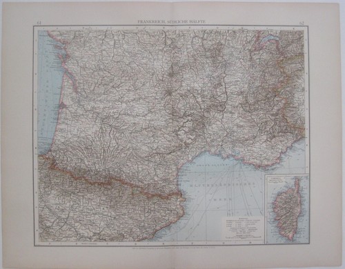 Mappa cromolitografata - mappa,