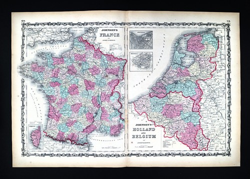 1860 mappa johnson francia - johnson,