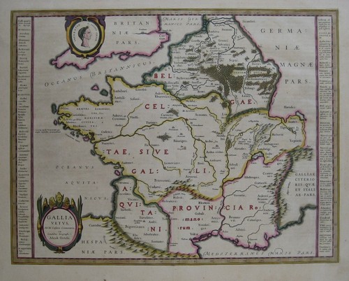 Mappa ortelius gallia - ortelius,