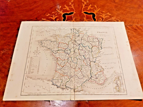C1849 francia colorata - c1849,