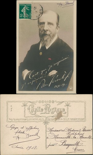 Cartolina politica francia - cartolina,