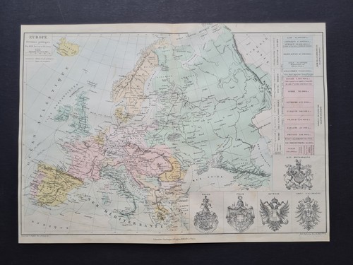 Antica mappa del - , europa