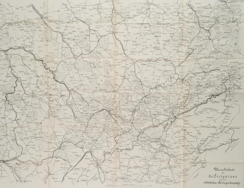 Mappa del sud est teatro - del, di