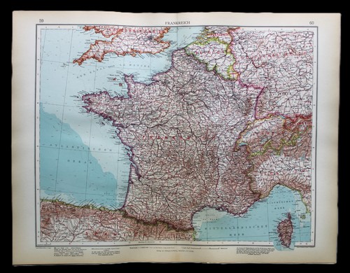 Andrees mano atlante mappa - andrees,