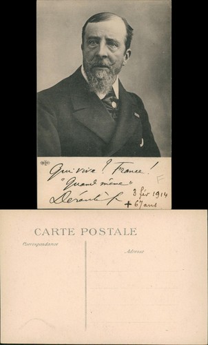 Cartolina politica francia - politica,