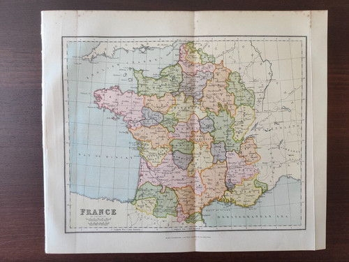 Mappa vintage originale - mappa,