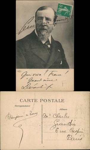 Cartolina politica francia - cartolina,