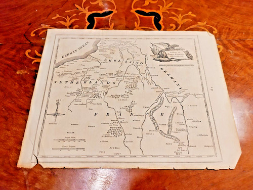 C1817 frontiere francia - c1817,
