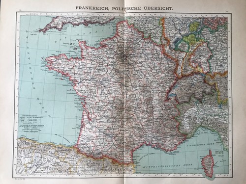 Mappa francia panoramica - mappa, francia,